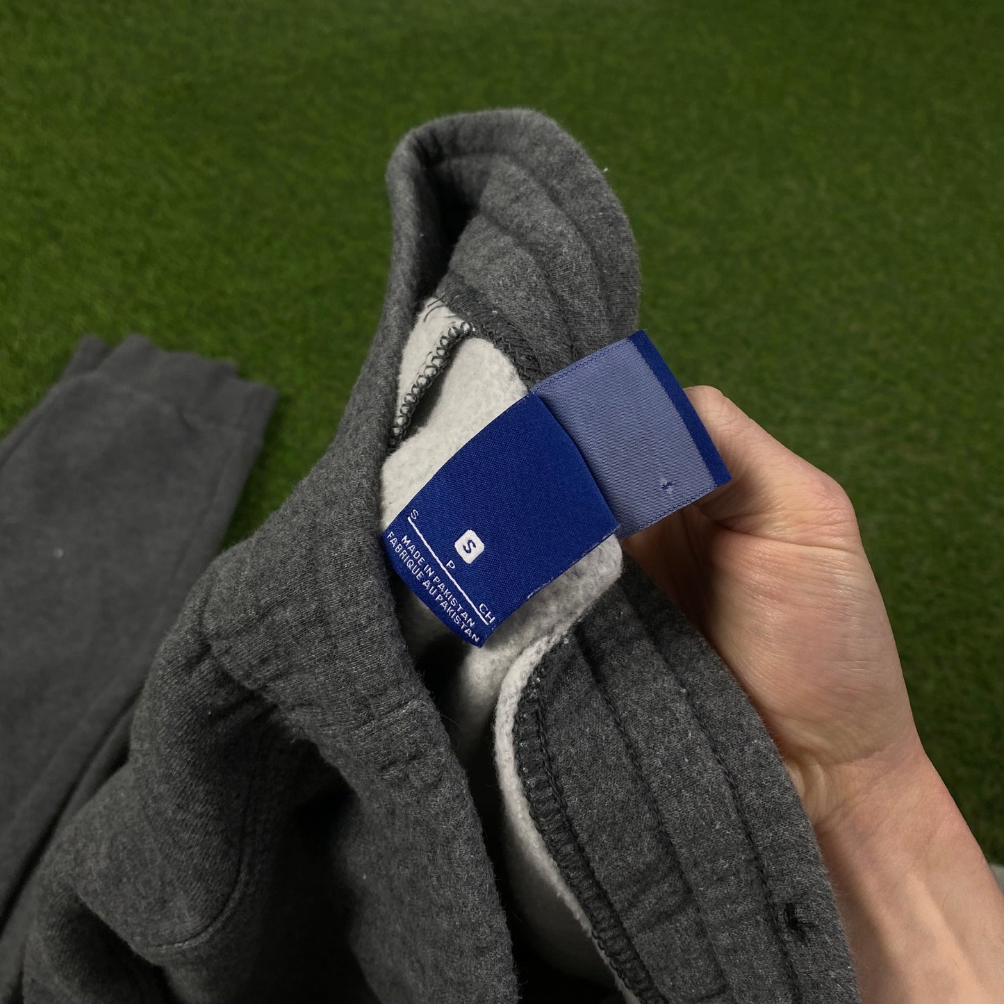 00s Nike Cotton Joggers Grey Small