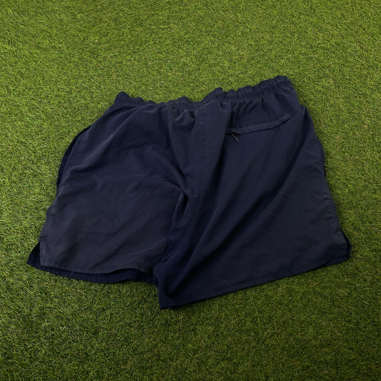 90s Adidas Equipment Shorts Blue Large