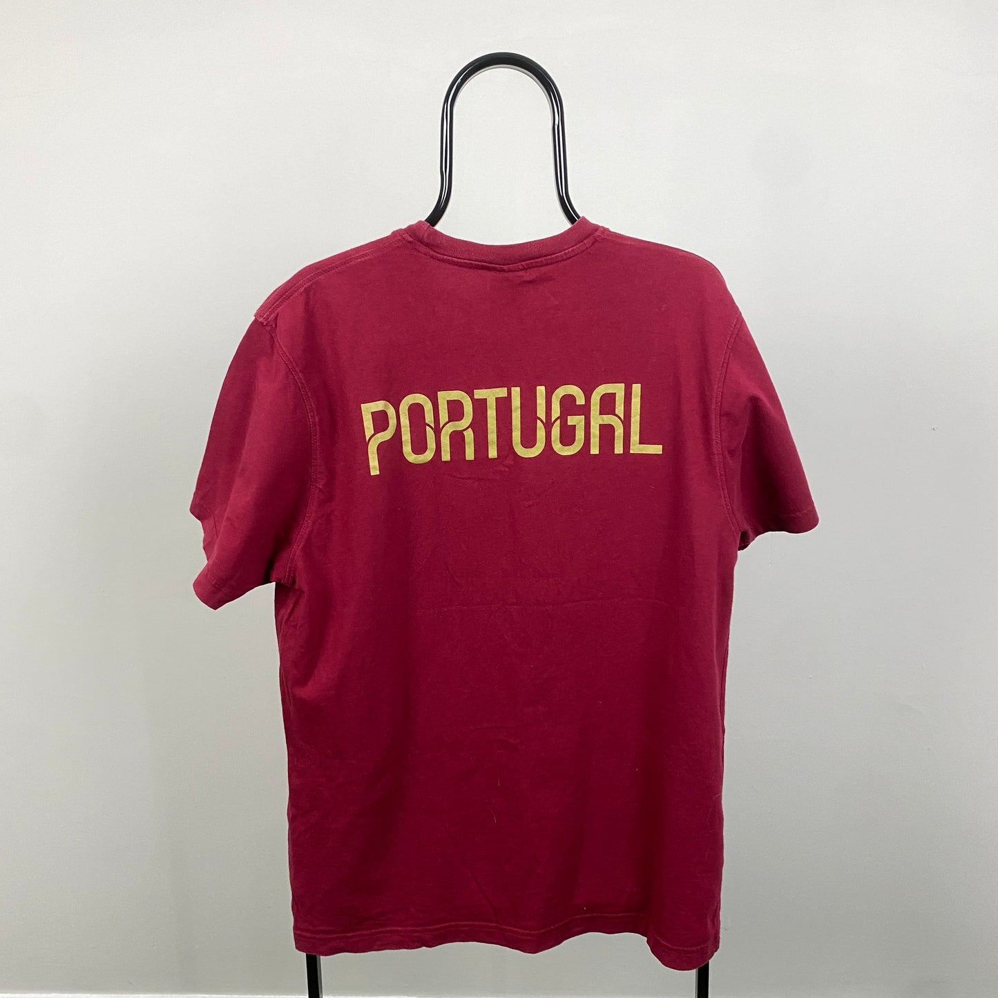 00s Nike Portugal Football T-Shirt Red XL