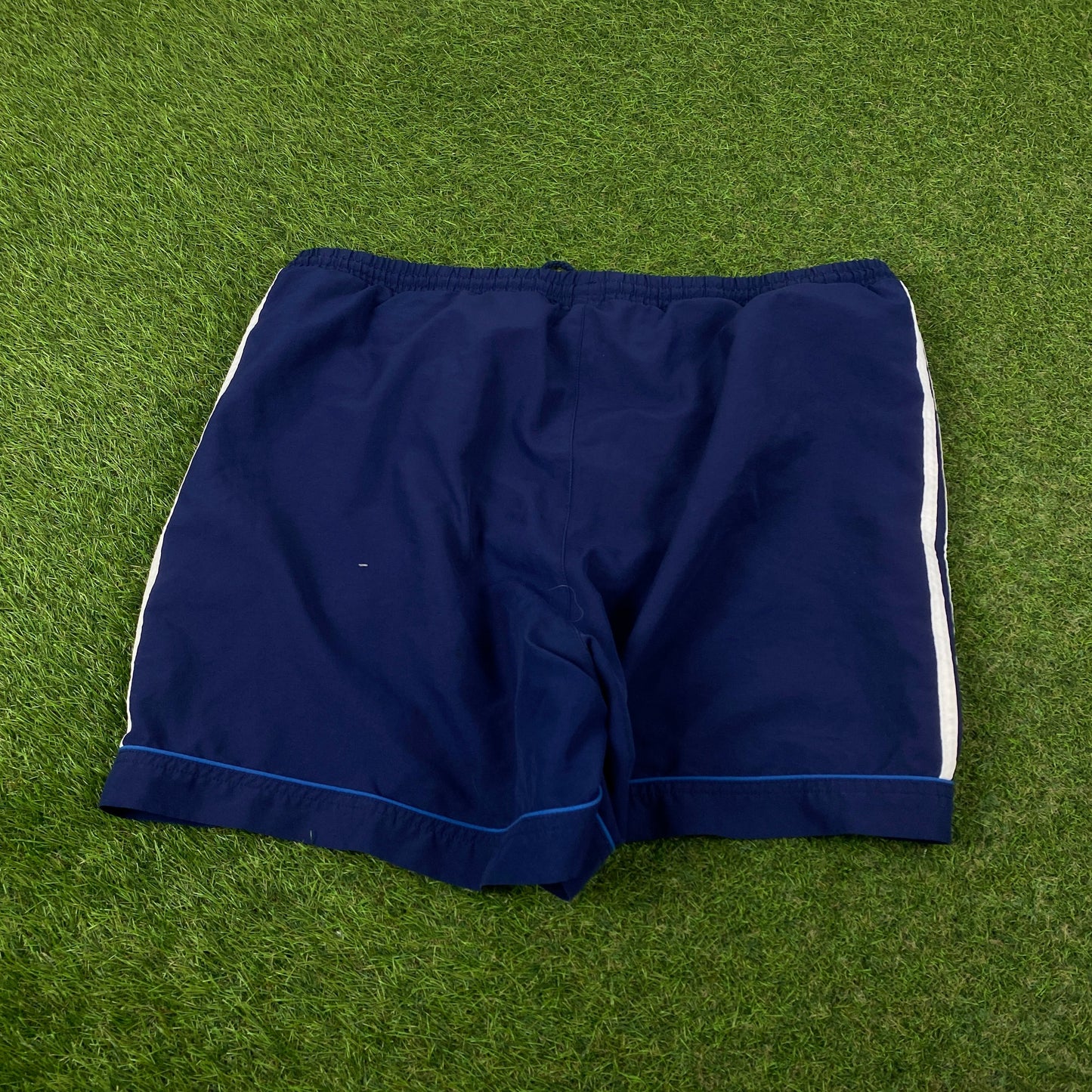 90s Adidas Shorts Blue Large