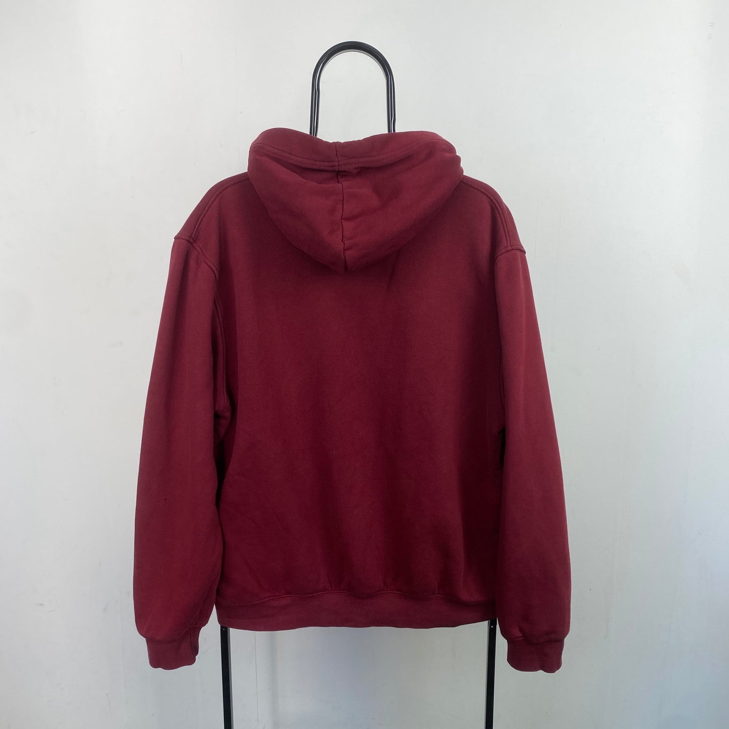 00s Nike Heavyweight Hoodie Red Medium