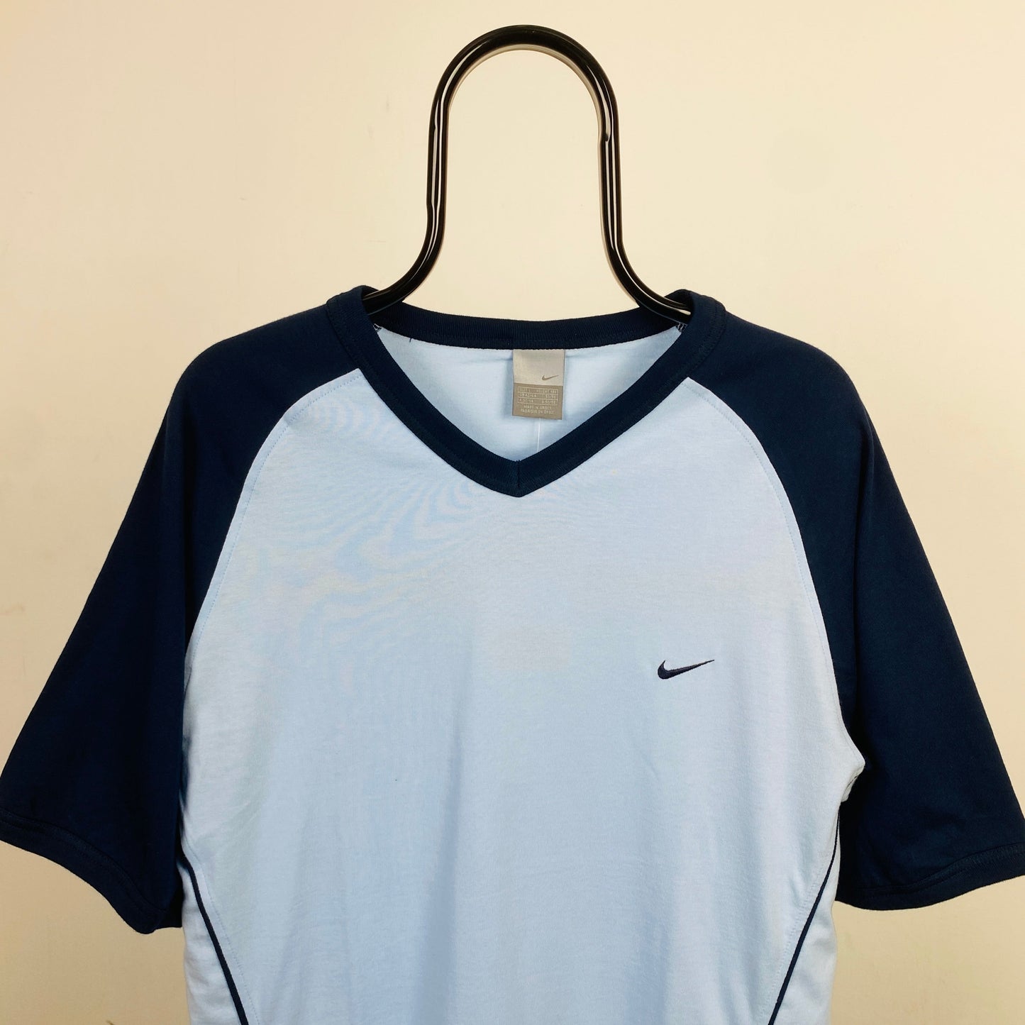 00s Nike T-Shirt Baby Blue Large