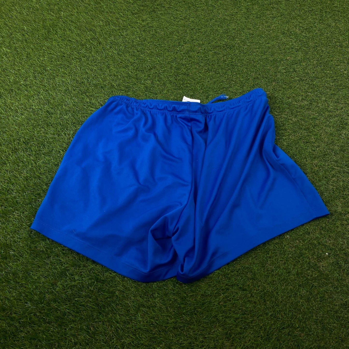 00s Nike Football Shorts Blue Large