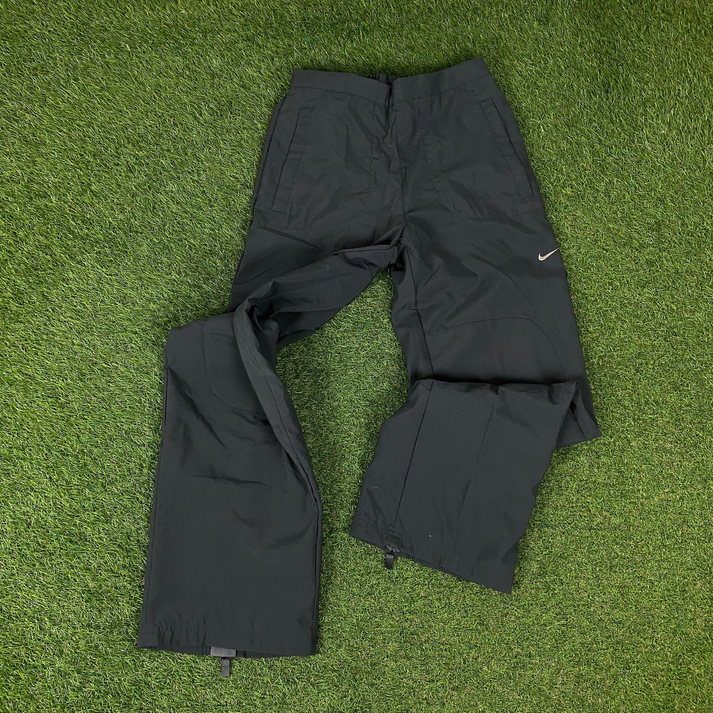 00s Nike Windbreaker Jacket + Joggers Set White Small