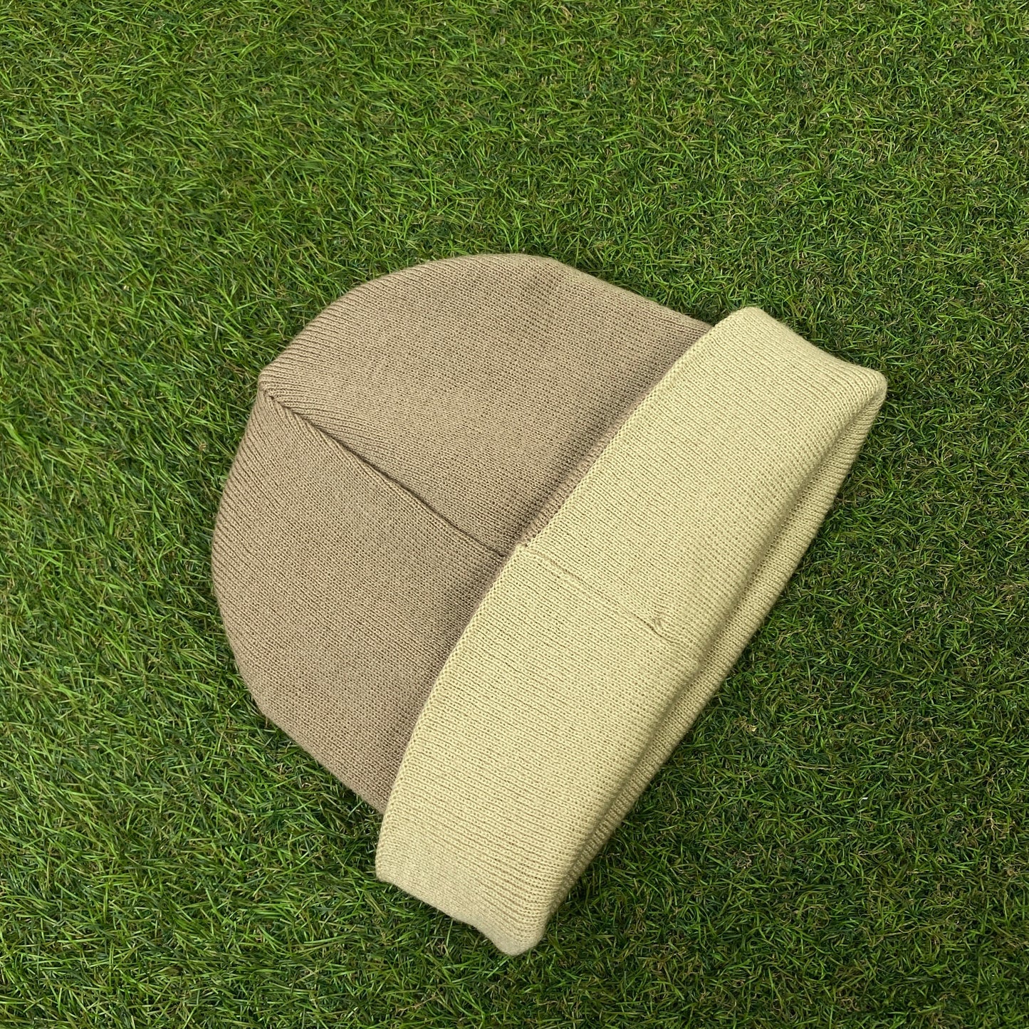 00s Nike Reversible Beanie Hat Brown
