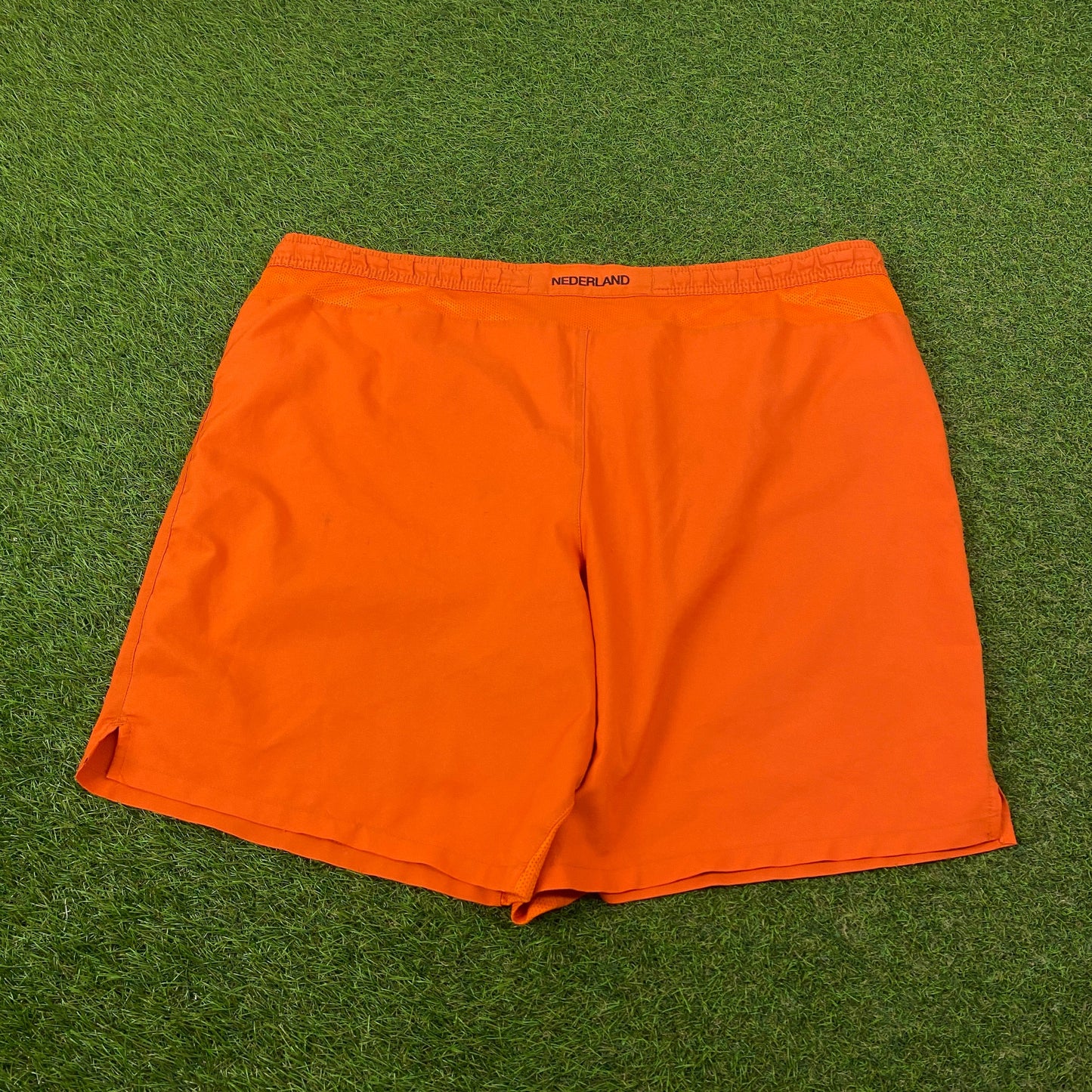 00s Nike Netherlands Football Shorts Orange XL