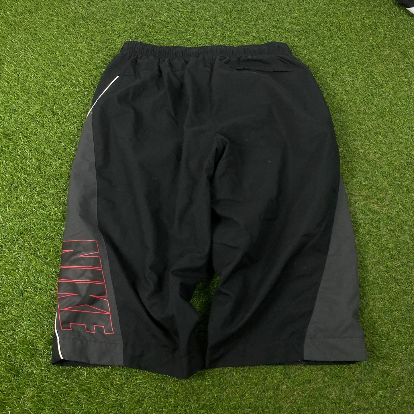 00s Nike Piping Shorts Black Medium