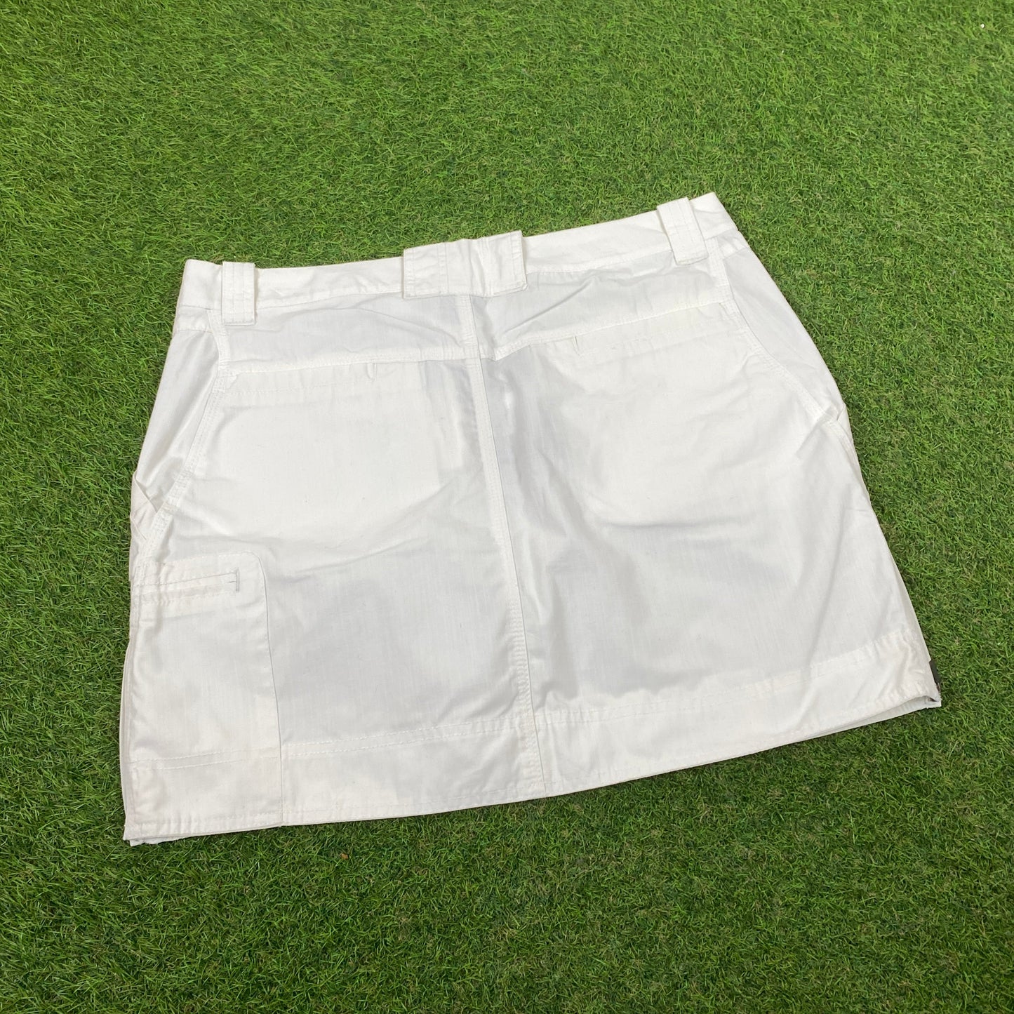 00s Nike ACG Cargo Skirt Shorts White Large