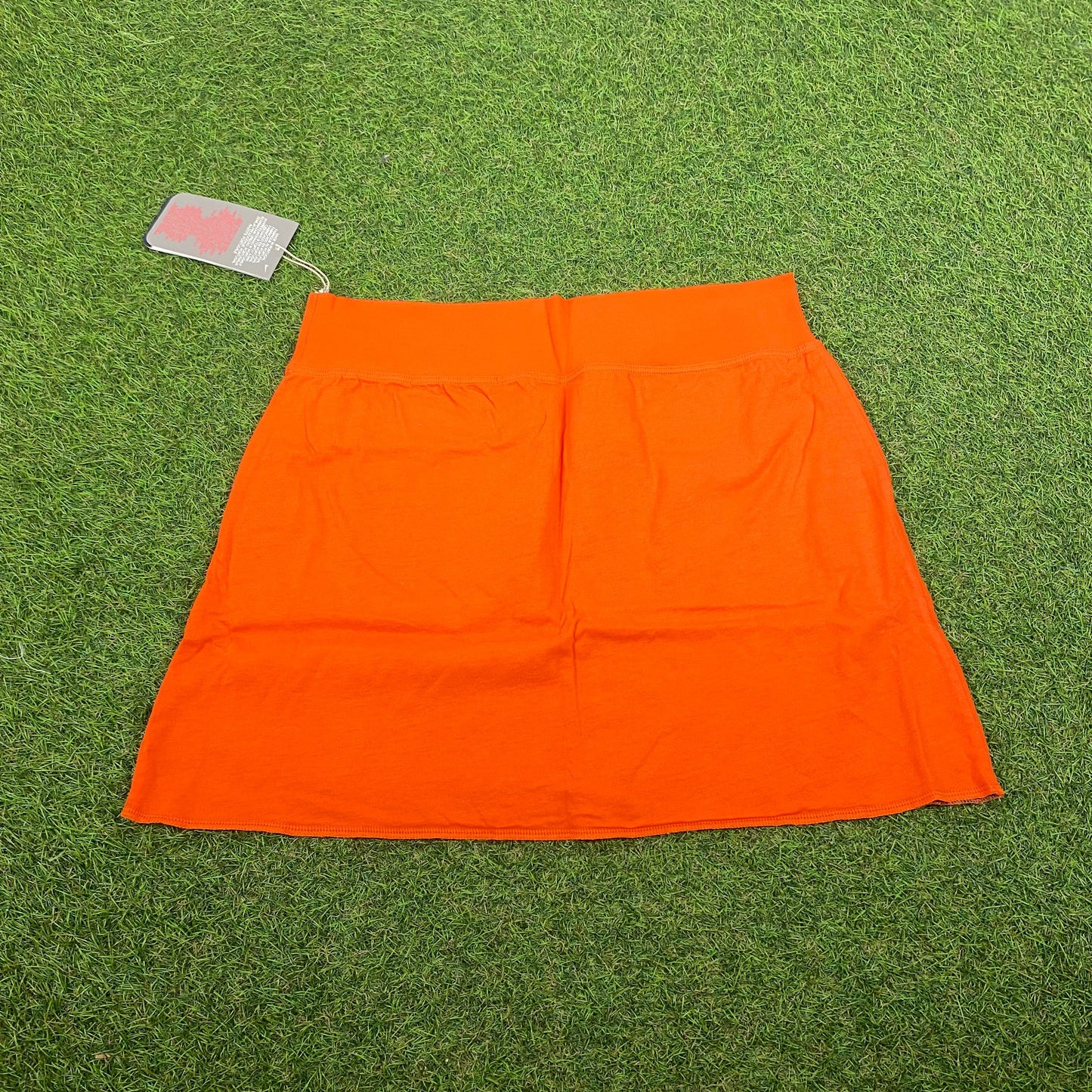 90s Nike Reversible Skirt Orange Grey Small