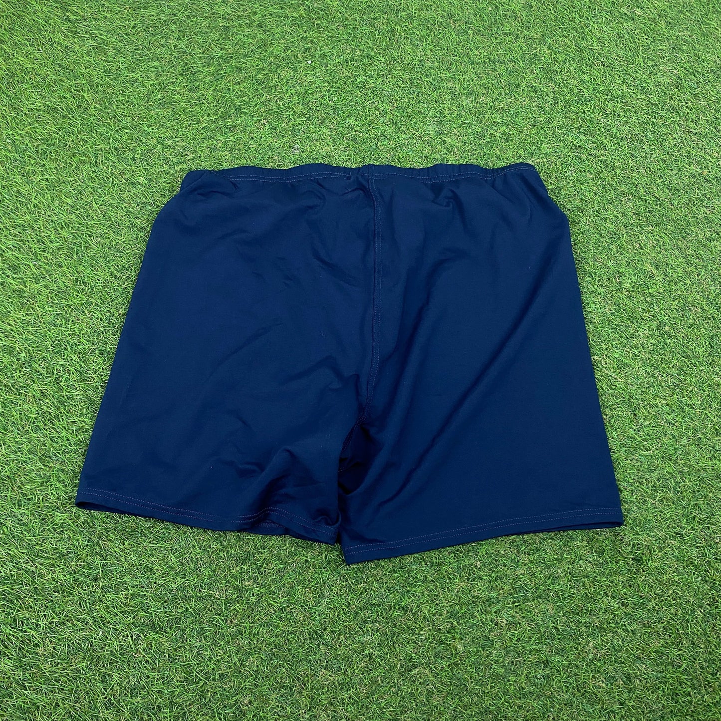 90s Nike Nylon Shorts Blue XL