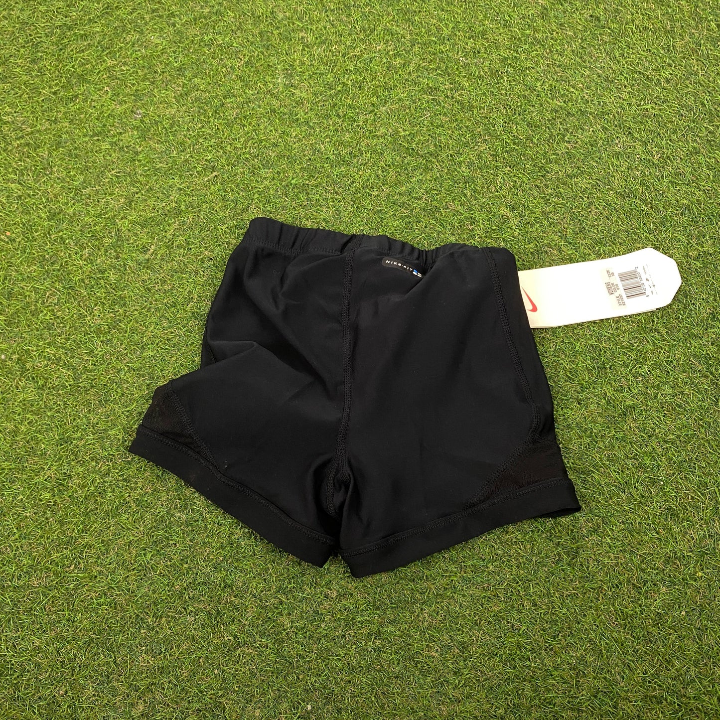 90s Nike Nylon Sprinter Shorts Black XS
