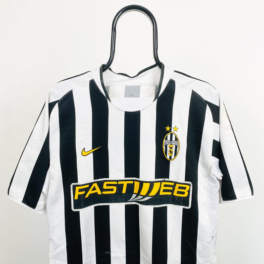 00s Nike Juventus Football Shirt T-Shirt White Small