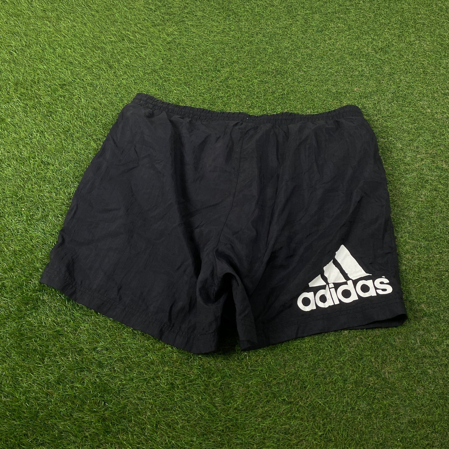 90s Adidas Shorts Black Large