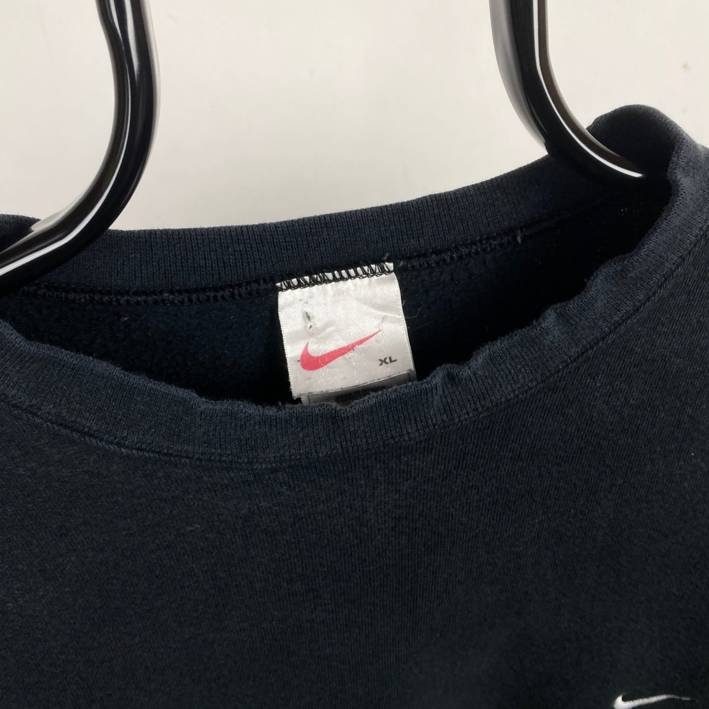 90s Nike Heavyweight Sweatshirt Black XL