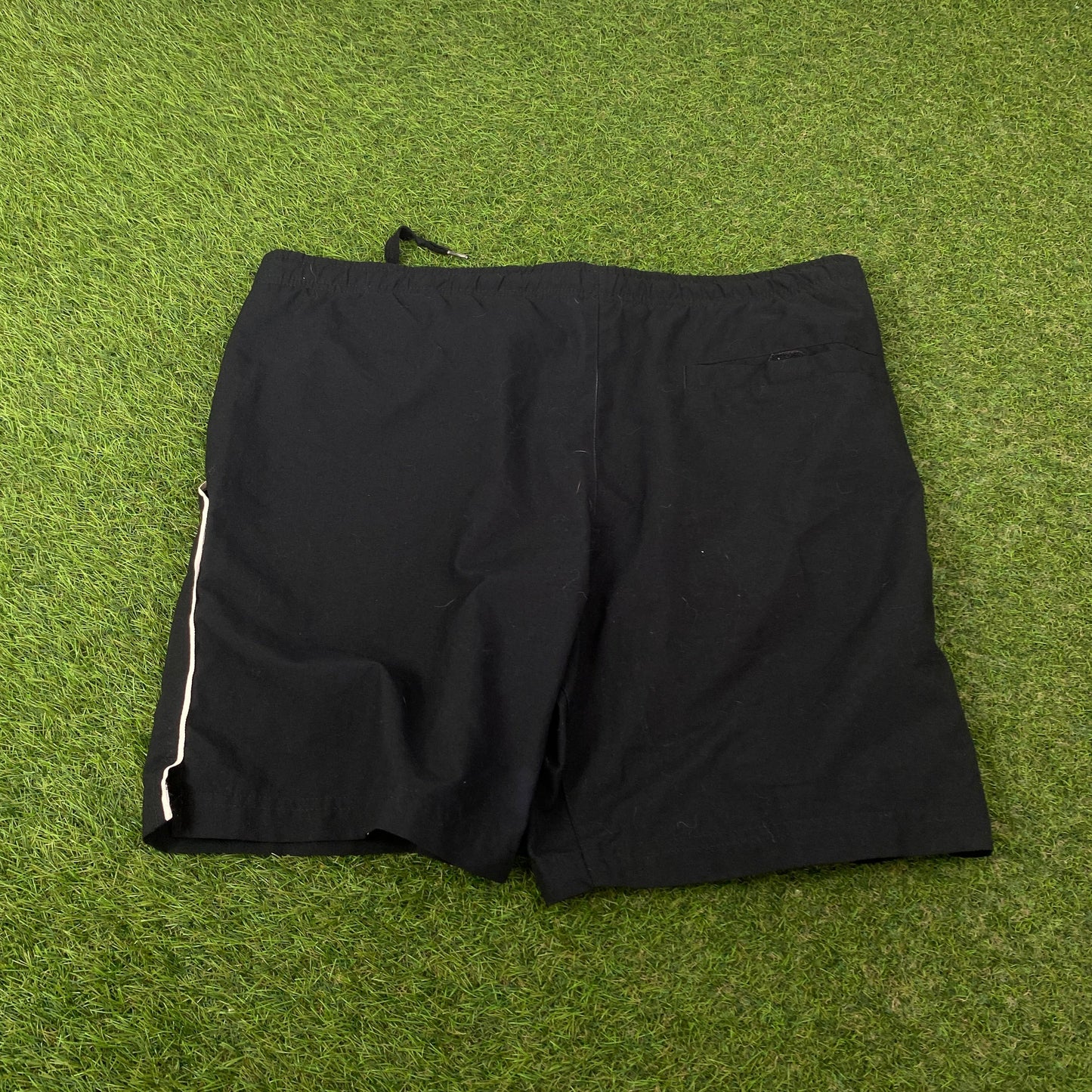 00s Nike Piping Shorts Black Small