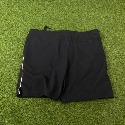 00s Nike Piping Shorts Black Small