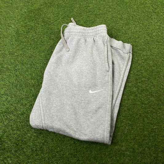00s Nike Cotton Joggers Grey XL