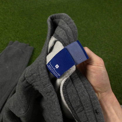 00s Nike Cotton Joggers Grey Small