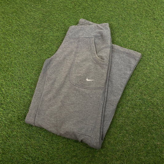 00s Nike Cotton Joggers Grey XL
