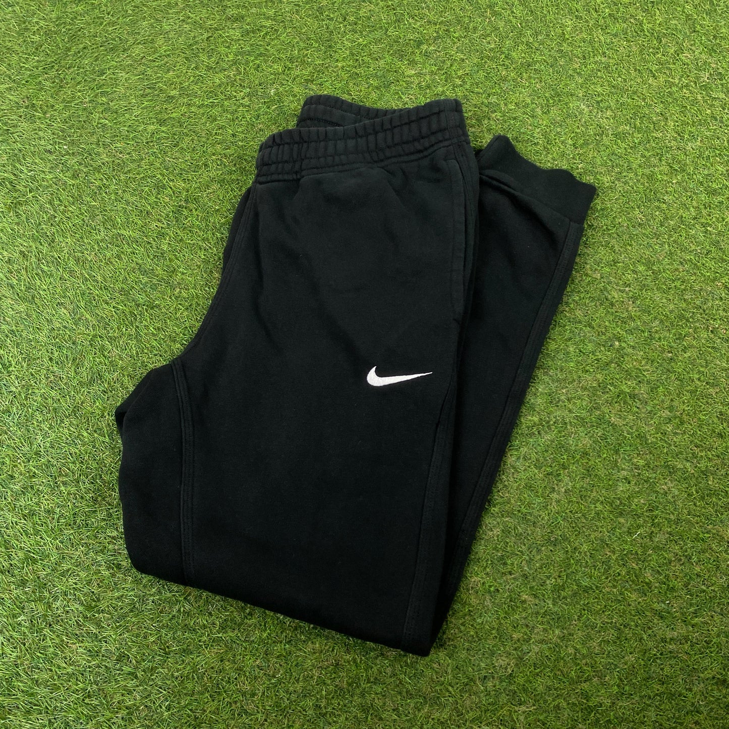 00s Nike Cotton Joggers Black Small