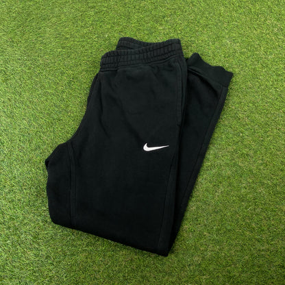00s Nike Cotton Joggers Black Small