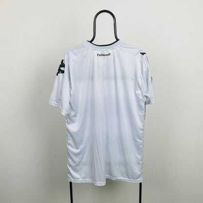 00s Adidas Borussia Munchengladbach Football Shirt T-Shirt White XXL