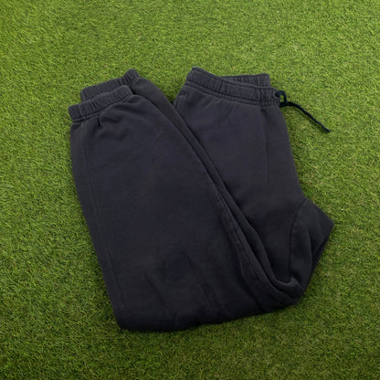 00s Nike Wide Leg Cotton Joggers Blue Small
