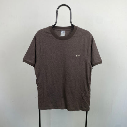 00s Nike T-Shirt Brown Medium
