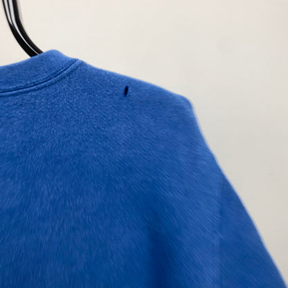 90s Nike Sweatshirt Blue Medium