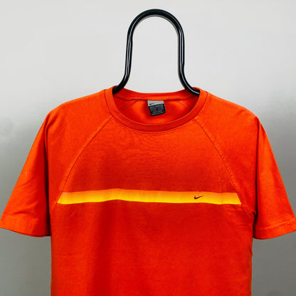 00s Nike T-Shirt Orange Small