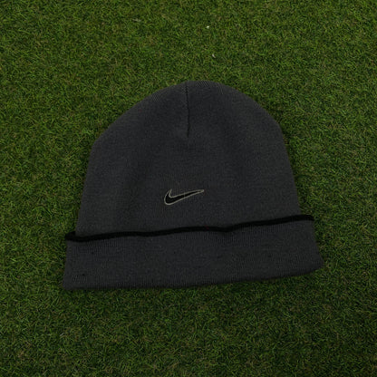 00s Nike Reversible Beanie Hat Black