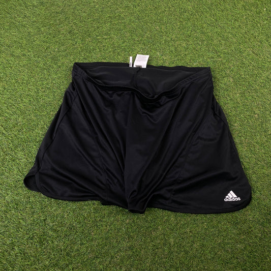 00s Adidas Skirt Shorts Black Large