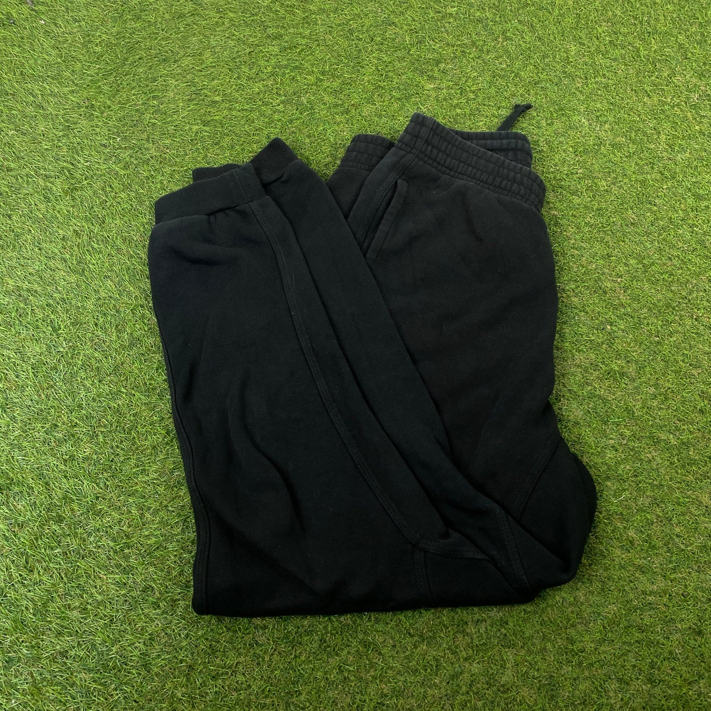 00s Nike Cotton Joggers Black Small