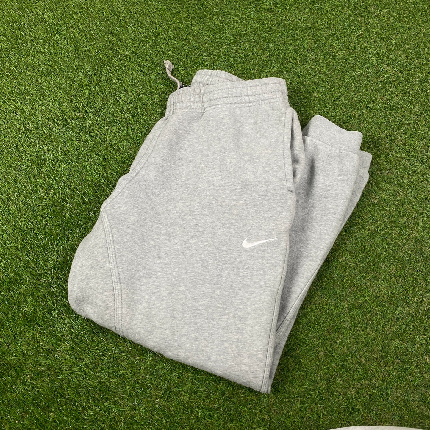 00s Nike Cotton Joggers Grey Large
