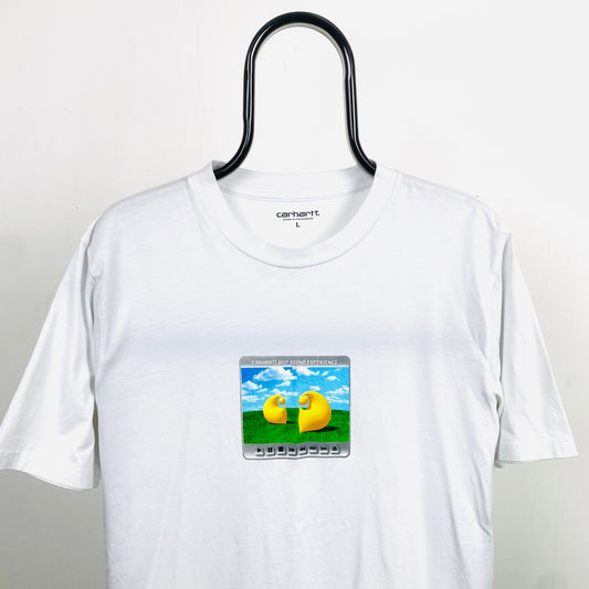 Retro Carhartt T-Shirt White Large
