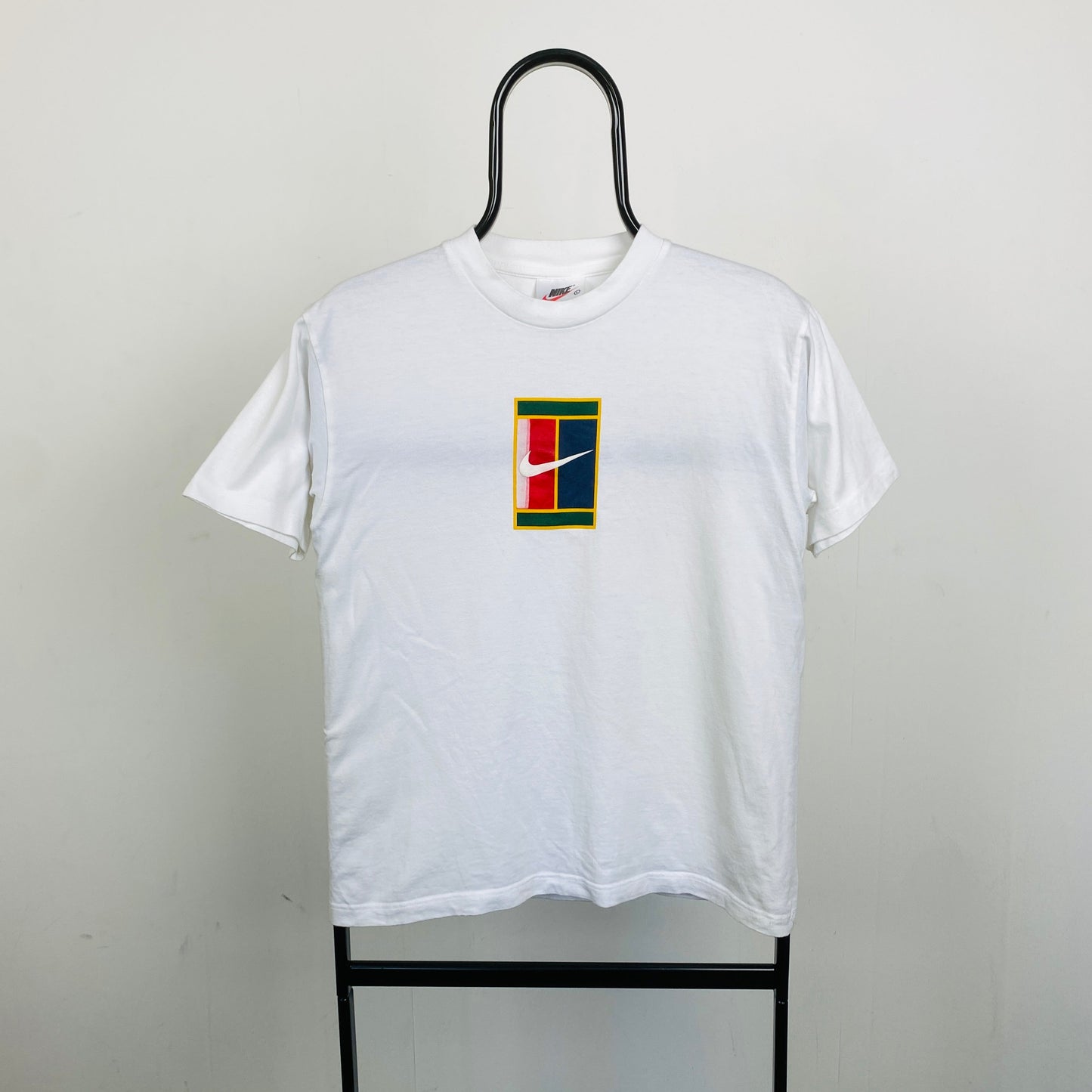 90s Nike Challenge Court T-Shirt White Womens Large