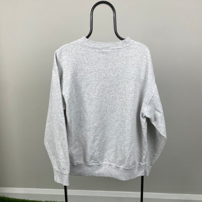 Retro 00s Indiana University Sweatshirt Grey XL