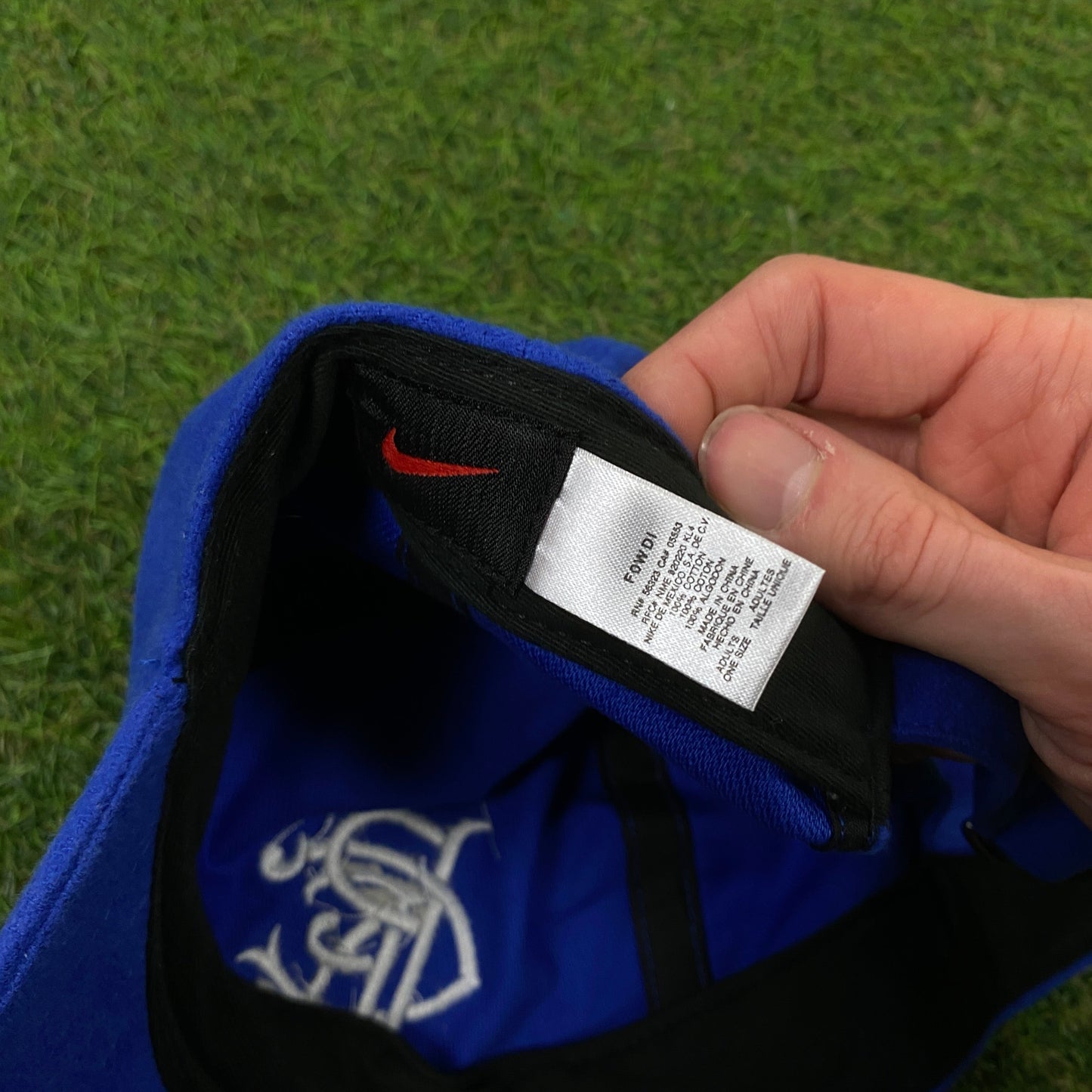 00s Nike Rangers Hat Blue