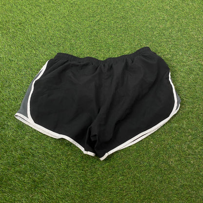 00s Nike Running Shorts Black Large