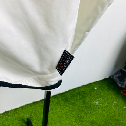 00s Nike Air Max Centre Swoosh Hoodie White Large
