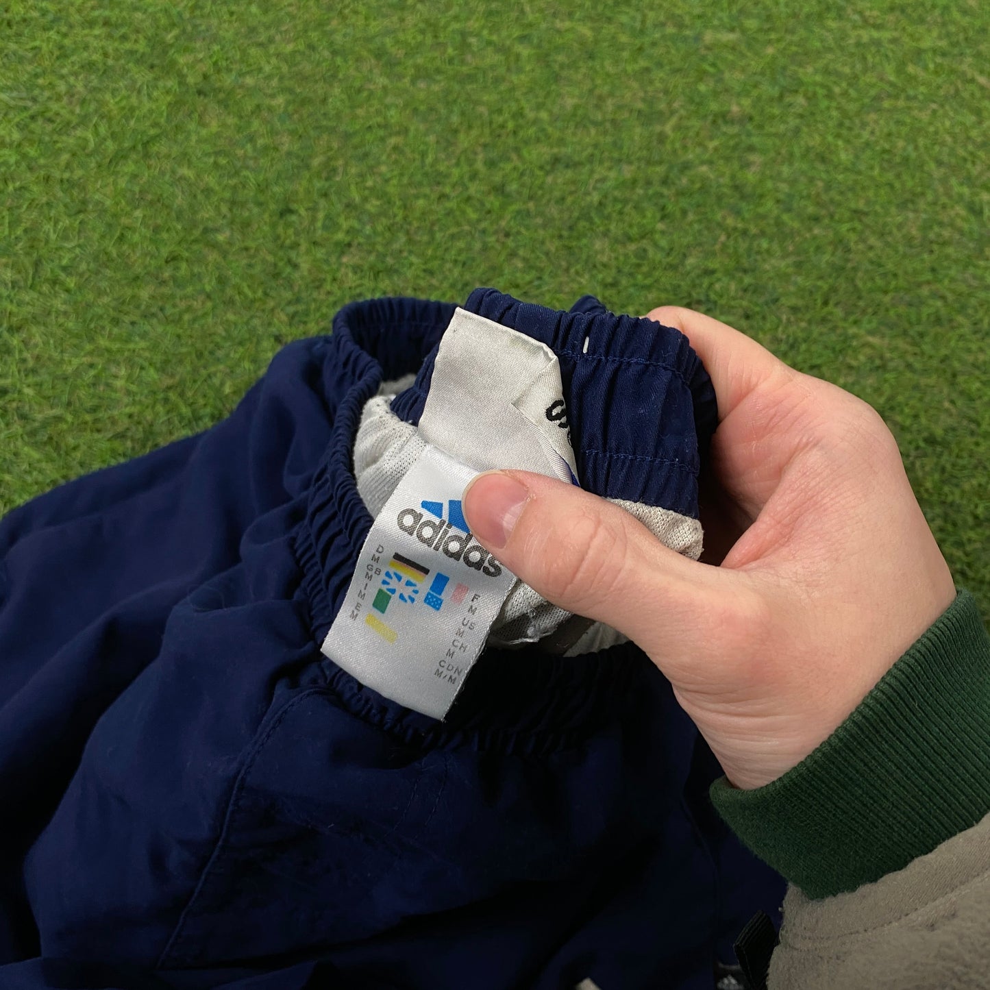 90s Adidas Shorts Blue Medium