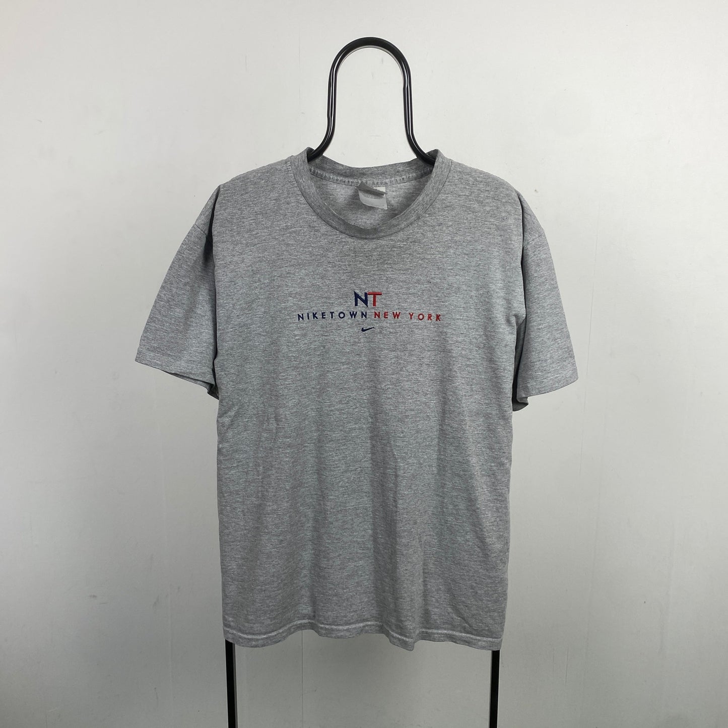 00s Nike Town New York T-Shirt Grey Large