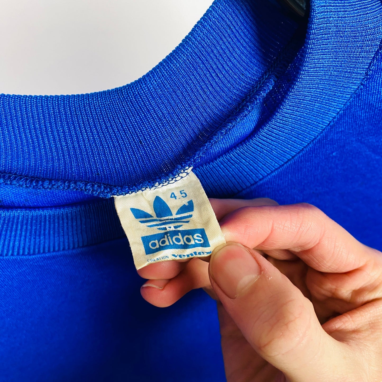 90s Adidas Ventex Vest T-Shirt Blue Medium
