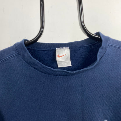 90s Nike Heavyweight Sweatshirt Blue XL
