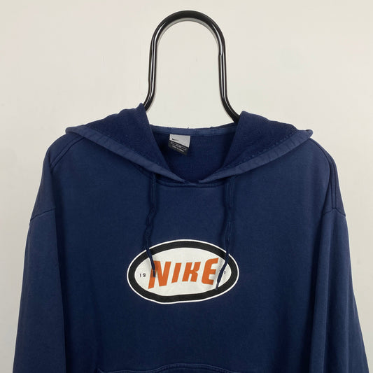 90s Nike Hoodie Black XL