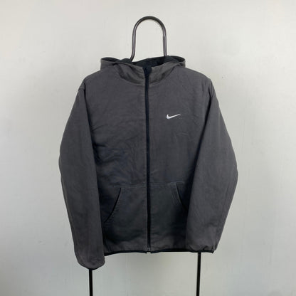 00s Nike Reversible Piping Jacket Black Small
