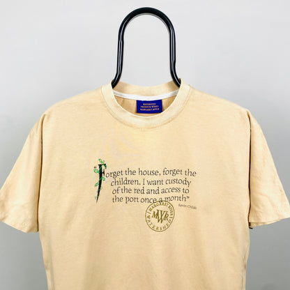 90s Vineyard T-Shirt Brown Medium