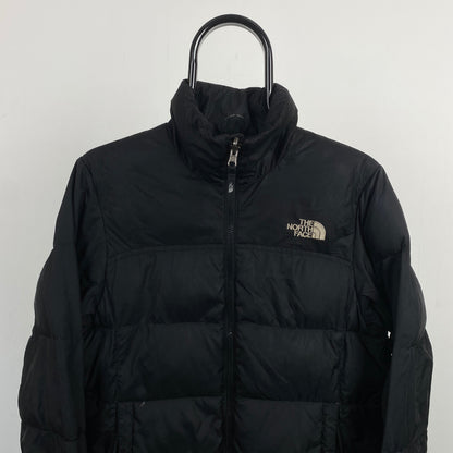Retro 00s The North Face Puffer Jacket Black Womens Small