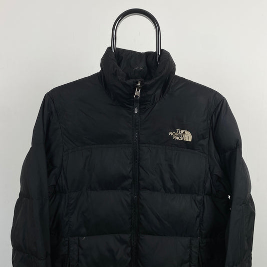 Retro 00s The North Face Puffer Jacket Black Womens Small