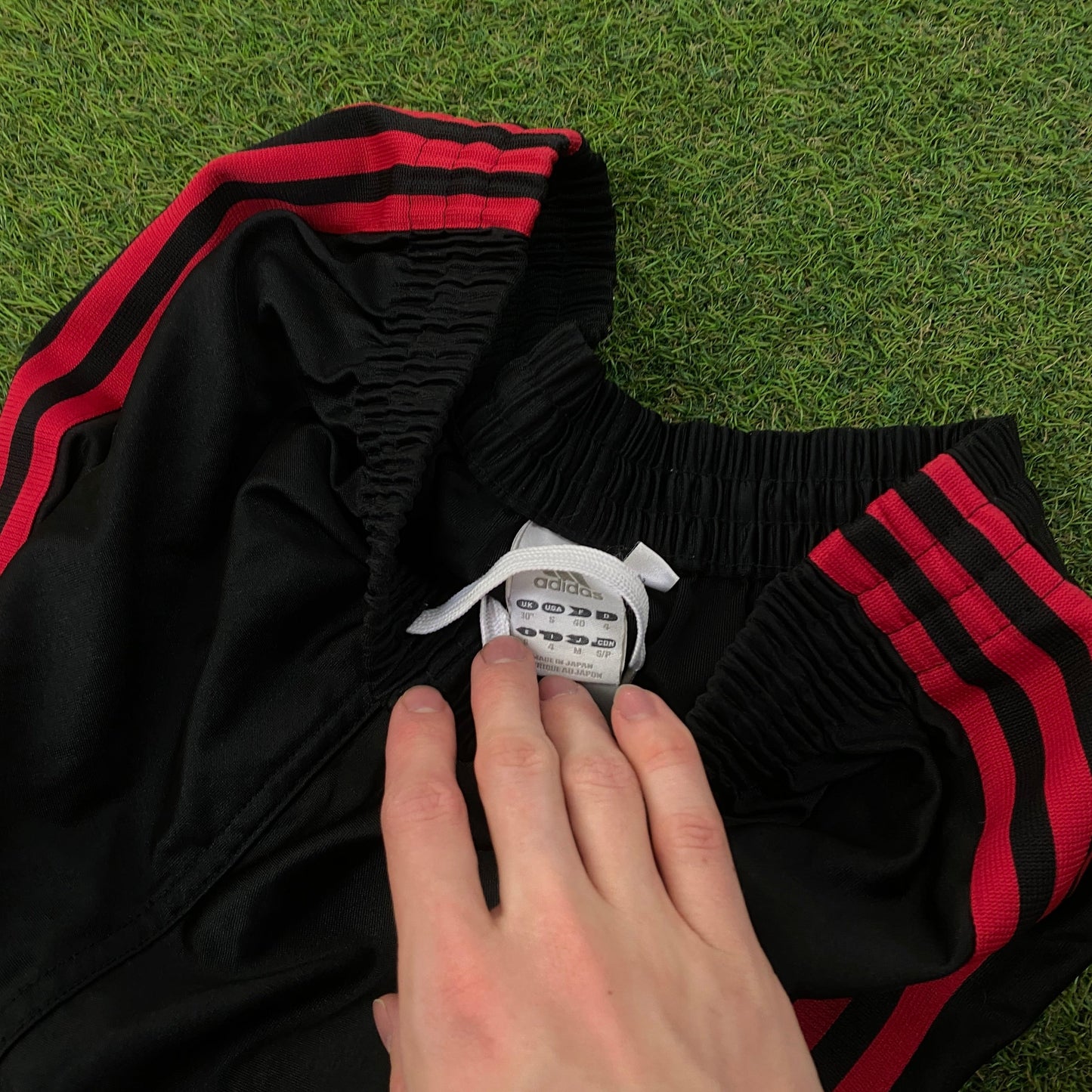 90s Adidas Football Shorts Black Small